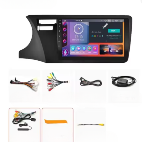 Android 10インチオーディオ – 2 DIN、GPS、WiFi、取り外し可能なスクリーン 