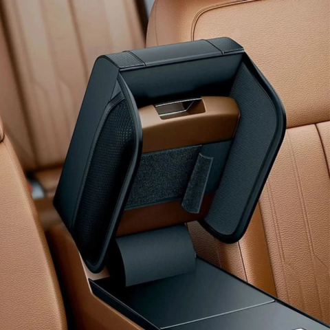 Apoio de Braço para Carro com Armazenamento – Conforto e Organização 