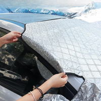 Protetor de Para-brisa de Carro – Anti-geada no Inverno, Anti-calor no Verão 