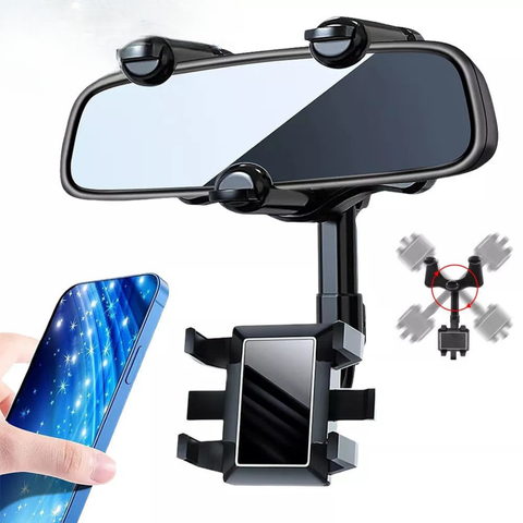 Suport Telefon Mașină – Fixare Pe Oglindă 