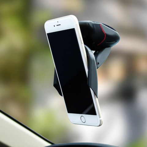 Autós telefon tartó – állítható, hajtható és 360°-ban forgatható 