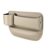 Organizator de spațiu pentru scaune auto cu suport pentru pahare - depozitare optimă și acces ușor