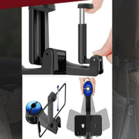 Suporte de Telefone e Saco para Apoio de Cabeça – 2-em-1 Prático 