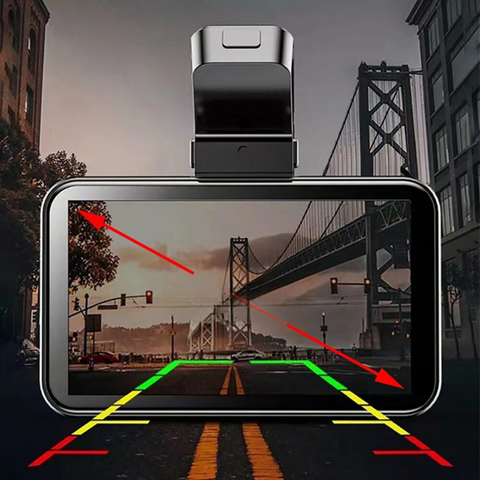 Câmara de Bordo – Gravação HD com Modo de Vigilância de Estacionamento 