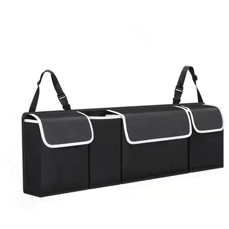 Organisateur De Coffre De Voiture — Rangement Pratique Et Spacieux