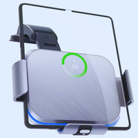 Suporte de Telefone para Carro – Fixação e Carregamento Sem Fios Integrado 