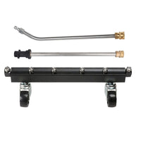Limpeza de Chassis de Alta Pressão em Aço Inoxidável 