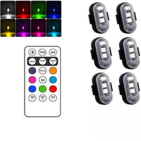 Luz LED Anti-Colisão – Ciclismo e Moto 