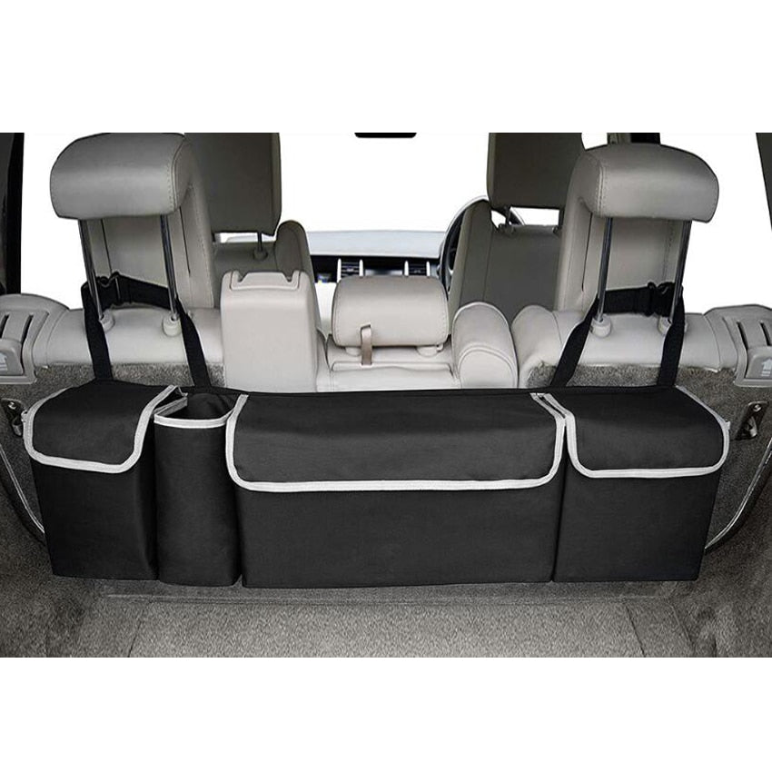 Organisateur De Coffre De Voiture — Rangement Pratique Et Spacieux