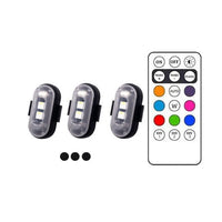 Luz LED Anti-Colisão – Ciclismo e Moto 