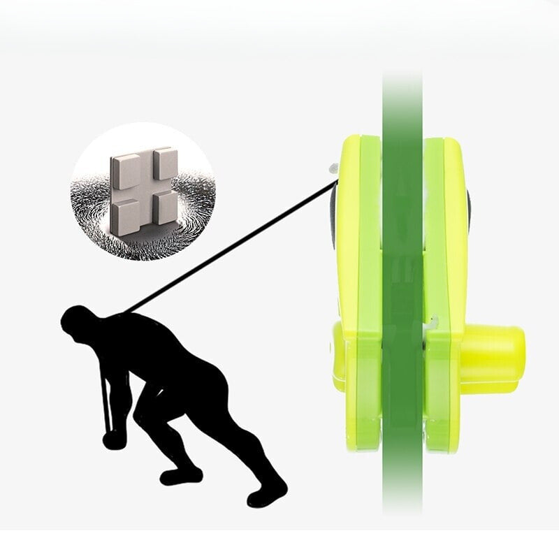 Magnetisk fönsterputsare för bil 
