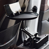 Tabuleiro de Refeições para Carro – Rotativo e Prático 