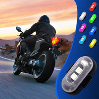 Luz LED Anti-Colisão – Ciclismo e Moto 