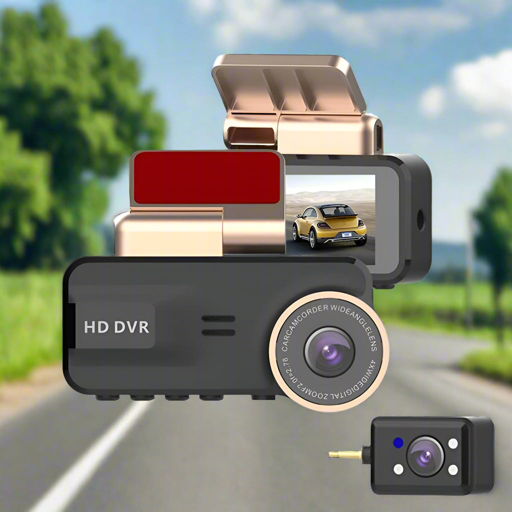 HD 1080p palubná kamera s nočným videním a WiFi — Kompletná bezpečnosť a sledovanie 