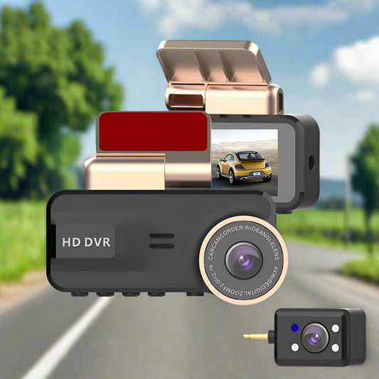 كاميرا لوحة القيادة HD 1080p مع رؤية ليلية وواي فاي — أمان ومراقبة كاملة 