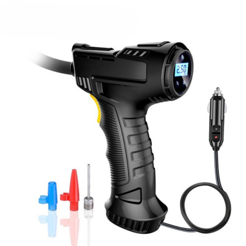 Tragbarer Luftkompressor 120W — Schnelles und leistungsstarkes Aufpumpen 