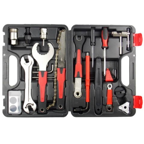 Kit Réparation Vélo Avec Mallette – Complet Et Portable