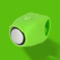 Mini Klaxon Para Bicicleta – Sons Múltiplos e Design À Prova D'Água 