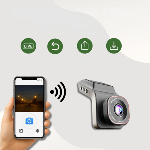 Dashcam Auto — Yökuvaus ja optimaalinen turvallisuus 