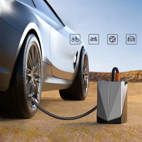 Station De Gonflage Et Démarrage Auto Portable – Puissante Et Compacte