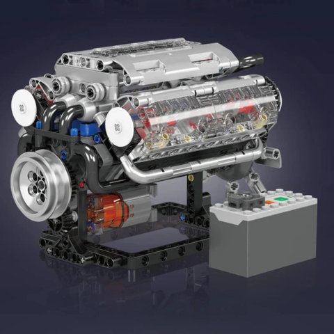 Kit de construcción de motores — experiencia lúdica y educativa 