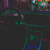 Fitas de Luzes Automóvel – Ambiente RGB Interior 