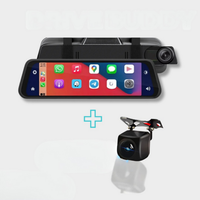 Intelligente achteruitkijkspiegel met camera voor en achter - HD Vision & parkeerhulp