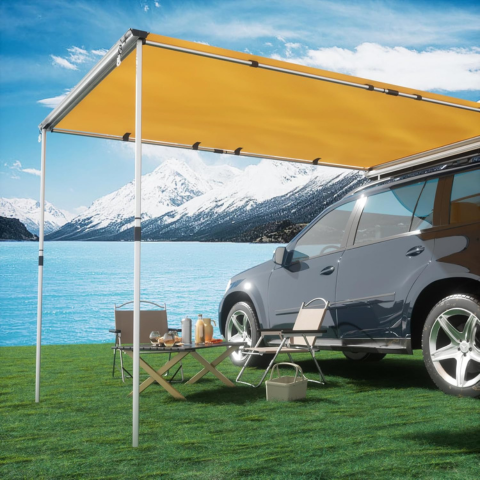 Tenda Laterale per Auto — Montaggio Rapido e Protezione Totale 