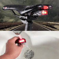 Lanterna Traseira Sem Fios Para Bicicleta – Alarme Integrado E Controlo Remoto 