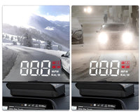 Exibição Cabeça Alta OBD2 – Condução Mais Segura E Mais Inteligente 