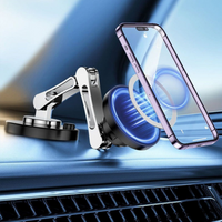 Suporte de Telefone para Carro – Fixação Poderosa e Ajustável 