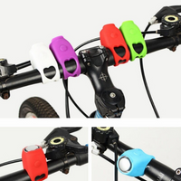 Mini Klaxon Para Bicicleta – Sons Múltiplos e Design À Prova D'Água 