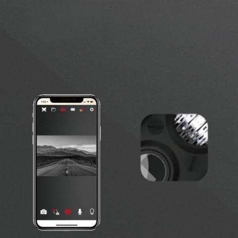 Slimme Voorkantlamp - Geïntegreerde Camera en Mobiele Controle 