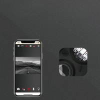Luz Frontal Inteligente – Câmera Integrada e Controle Móvel 