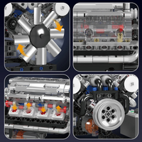 Kit de construcción de motores — experiencia lúdica y educativa 