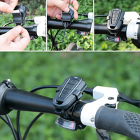 Lanterna Traseira Sem Fios Para Bicicleta – Alarme Integrado E Controlo Remoto 