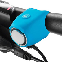 Mini Klaxon Para Bicicleta – Sons Múltiplos e Design À Prova D'Água 