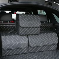 Organizador Para Porta-Malas De Carro – Fácil De Dobrar E Transportar 