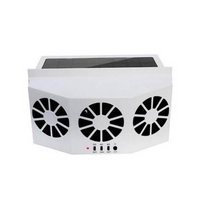 Ventilador Solar Para Carro – Ideal No Verão 