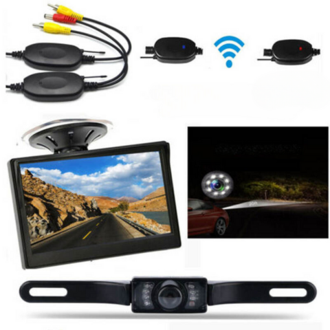 Câmara de Recul com Ecrã – Visibilidade Perfeita para o Seu Carro 