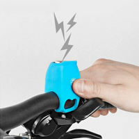 Mini Klaxon Para Bicicleta – Sons Múltiplos e Design À Prova D'Água 