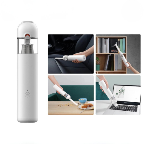 Langaton kannettava imuri — Tehokas puhdistus & kompakti muotoilu 