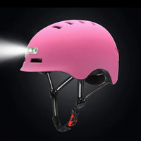 Capacete de Bicicleta Urbano – Com Iluminação LED Frontal e Traseira 