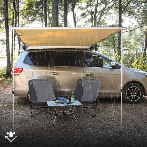 Tenda Laterale per Auto — Montaggio Rapido e Protezione Totale 