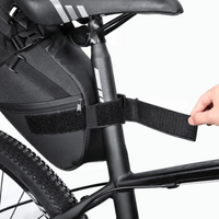 Large Capacity Bicycle Saddle Bag — Waterproof & Reflective 