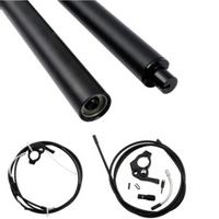 Ponte de Selim Ajustável Para Bicicleta – Com Kit de Cabos e Alavanca 