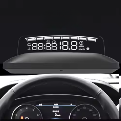 車用ヘッドアップディスプレイ - 速度とリアルタイムデータ 