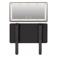 Espelho LED De Para-Sol Para Carro – Iluminação Ajustável E Recarregável 