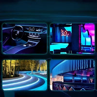 Iluminação LED Flexível – Cores Vibrantes e Instalação Fácil 