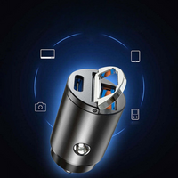 Adaptador Carregador de Carro USB – Tomada de Isqueiro Compacta 